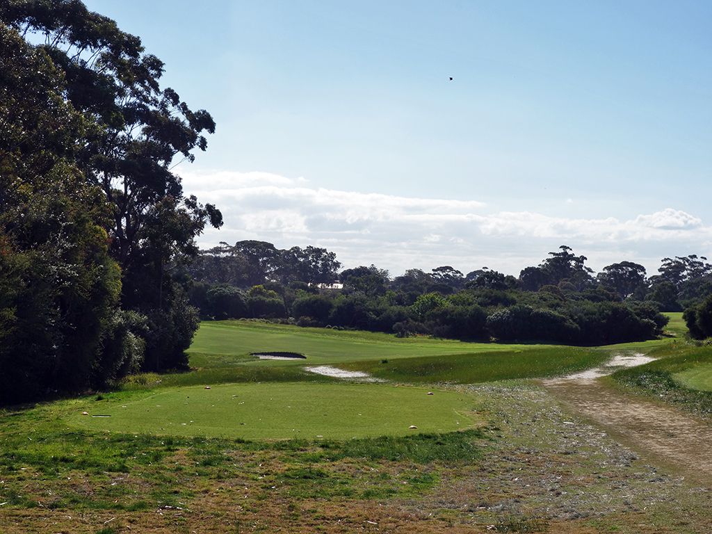11th Hole at Royal Melbourne Golf Club (West) (455 Yard Par 4)
